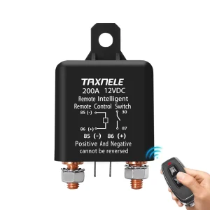 Wireless Remote Control Battery Isolator Disconnect Switch 12V 120A 200A Relay Cut Off Isolator Master Switches Car Truck