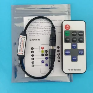 Wireless Remote Control Switch DC12V24V RF Wireless Remote Control Switch Controls the Dimmer LED Lighting