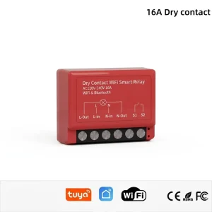 Wireless Self-Powered App Remote Control Google Home HomeKit Voice Assistants Tuya Wifi Smart Switch