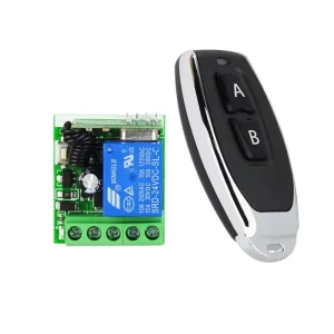 Wireless Smart Voice Command Metal Switch 300m Range LED Stage Light Traffic Light Remote Control Stair Lighting Controller
