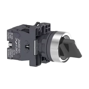XA2 Plastic Black 22mm 3 Positions Stay Put XA2ED33 Complete Selector Switch