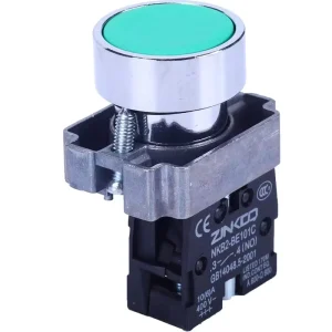 XB2 BA33 Start Stop Metal Push Button Switches 22mm Self Resetting Copper Silver Control Button Switch