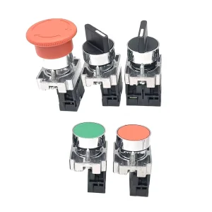 XB2 BD33 22mm 3 Position Electrical Selector Switch