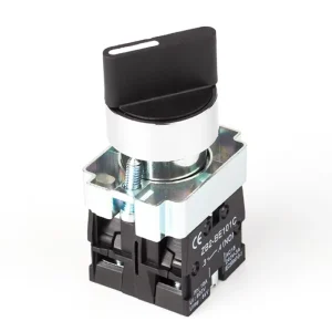 XB2 Indicator Selector Rotary Push Button Switch Two Gears or Three Gears 3 Position Self-locking Knob Switch
