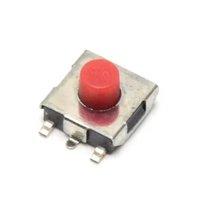 XH Tactile Switch TS-6262ES IP65 Full Illuminated Micro Switch Soft-Touch Button 1NO1NC Electronic Metal Plastic Material 0.5A