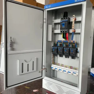 XL 21 3 Phase 400A Low Voltage Distribution Switchboard with IP55 Hybrid Lock for Industrial Factory Use