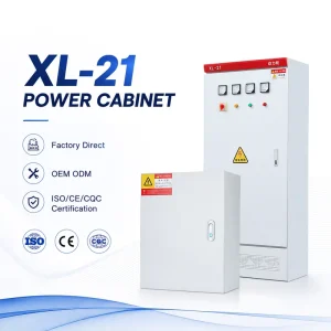 XL-21 Electrical Power Distribution Box 3-Phase 380V 600A IP30 Steel Enclosure for Low Voltage Motor Control Panel Board