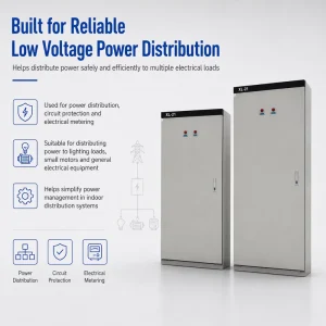 XL 21 Low Voltage 3 Phase Distribution Box with Ventilated Filter for Dusty Areas