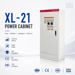 XL 21 Low Voltage Power Distribution Board 380V 600A IP30 Industrial Steel Enclosure 3 Phase Motor Control Panel Box