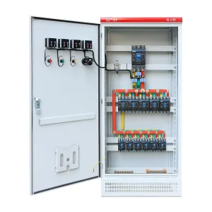 XL-21 Low Voltage Power Distribution Cabinet 8 Outgoing Feeders Three-Layer Galvanized Steel Electrical Distribution Panel
