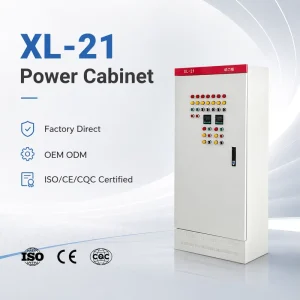 XL 21 Low Voltage Switchgear 3 Phase 380V 600A Distribution Cabinet IP30 Steel Power Box for Factory and Civil Building Use