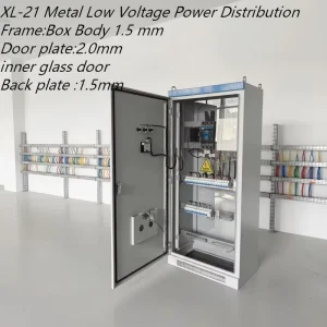 XL 21 Metal Low Voltage Power Distribution Box IP55 Hybrid Lock Electronic Equipment Applications