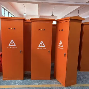XL Low Voltage Power Distribution Cabinet for Construction Site Electrical Project