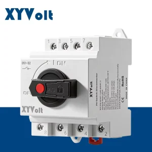 XYVOLT DS1-32 4P 32A DC1000V Photovoltaic Isolating Switch Low Voltage Power Distribution Module Solar Combiner Box Changeover