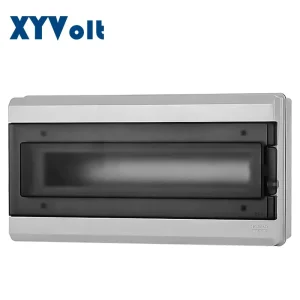 XYVOLT HVE 18WAY 18 Way ABS IP65 Outdoor Waterproof Wall Mounted Household Electrical Distribution Box 18 Routing Air Switch