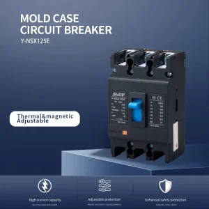 Y-NSX125E 100A AC MCCB 18kA Breaking Capacity 800V Rated Voltage for Commercial & Industrial Networks