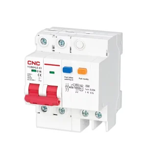 YCB6HLE 63 Electronic AC 25A 32A 63A 1P+N/2P/3P/4P Residual Current Circuit Breaker With Overcurrent Protection 4.5KA RCBO