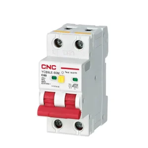 YCB9LE 80M Series 6ka ELCB 2 4 Poles ELCB 80A Earth Leakage Circuit Breaker