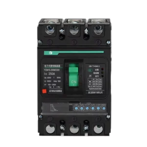 YCM1E 250A 3P 4P Moulded Case Circuit Breaker 36kA 400V 690V Low Voltage Thermal Magnetic MCCB Circuit Breaker for Panel