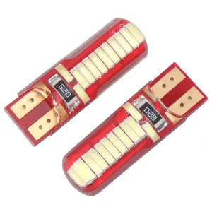 YD Bestseller T10 LED Bulb 4014 24SMD Silicone Canbus Multi Color Reading Light Map Light New Multi Color LED Light Bulb