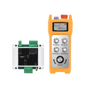 YDBJ RDK DZ5+ Hoist Crane Control Device with LED Touch & Heat Control 100 150m Range 6 Buttons