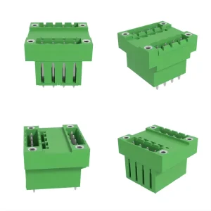 YE260 508 2*NP PCB Mount Connector 5.08 Pitch 2*(2-24)Pole PCB Plug in Female Terminal Block Terminal Header