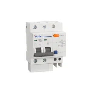 YEB1LE 3A-63A Electronic Type Residual Current Protection Function RCBO Circuit Breaker