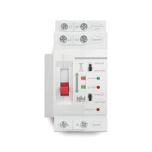YES1 63 Smaller Size 2P 63A PC Dual Power Top Automatic Transfer Switching Din Rail Change Switch Industries Electrical