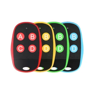 YET2114 Color Four-Key Learning Code Fixed Code Rolling Code RF Wireless Remote Control (Frequency Optional)