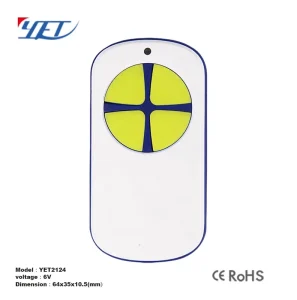 YET2124 Clone Code 315/433Mhz Remote Control Smart Home System Alarm Security Control Switch LED Lamp 3 Way