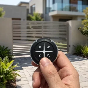 YET2145 433mhz 4 Keys Rolling Hopping Code Customized Development Rf Remote Control to Raise and Lower Lifting Equipment Switch