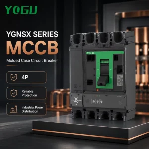 YGNSX Series Low Voltage MCCB 50/60Hz Circuit Breaker with Adjustable Protection Function