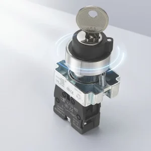 YJ139 XB2 Y 22MM Key lock Selector Switch Plastic IP40 Position Customize 10A High Current 250VAC Screw Terminal