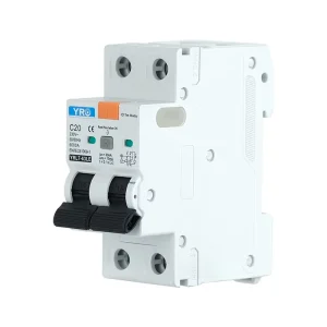 YRO Electric Leakage Circuit Breaker AC RCBO Type Residual Current Device 1P+N Smart Circuit Breaker Home Use