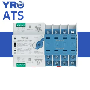 YRO Solar ATS Auto Changeover Switch 400V Connect The Inverter Good Quality Uninterruptible Power Supply