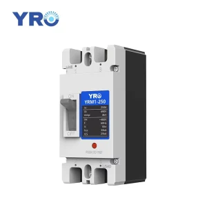 YRO YRM1Z 250 Circuit Breaker Low Voltage Electrical 63A~1250A Current 1500V AC Moulded Case MCCB for Solar PV System Home