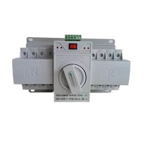 YSQ1-63M 4P 63A 380V 220V Industrial Power Automatic Transfer Switch Dual Power Manual/Automatic Switching Type