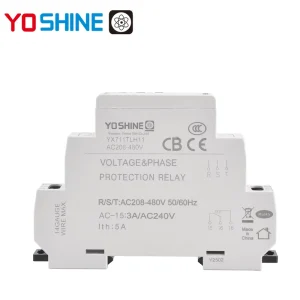 YX711TLH11 480VAC SPDT 3P3W Three Phase Failure Voltage Protection Sealed Miniature Relay