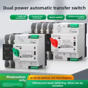 YXQZN Automatic Transfer Switch 2/3/4P 63/100/250/630A Three-Phase Four-Wire