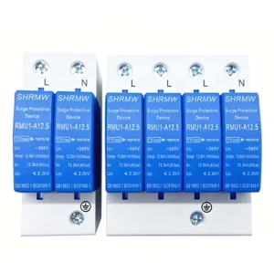 YiHe Class 1 T1 Industrial Electronic Equipment Surge Protector 12.5KW 12.5 KA Surge Switch Module 10 350 Ms Lightning