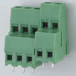 Yongxing Factory Supply 11 Pin PCB Connector Terminal Blocks Green