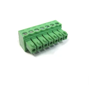 Yongxing High Quality 2-16poles 10A 300V AC Pluggable Male and Female Plastic Screw Terminal Block Connector