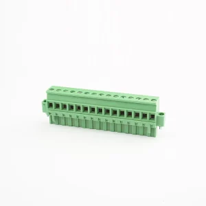 Yongxing High Quality Pressure Green Electrical Wiring PCB Male and Female Terminal Block 5.08