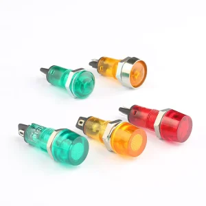 Yongxing ZD Series Fast Dispatch 10mm Red Dc 24v Led Light Indicator Light UL