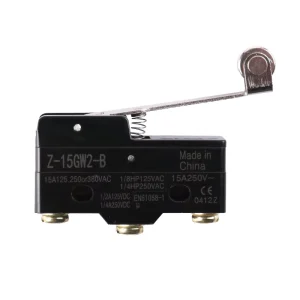 Z-15GW2-B Micro Travel Limit Switch Ball Swing Lever Type 250V 10A IP65 CE Certified TM-1703 LXW5-11G1