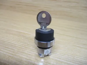 ZB4BG4 Keyed Selector Switch Key Removal Left
