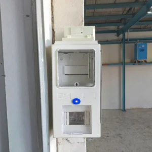 ZENHE Electric Indoor Outdoor Electrical Cabinet Custom 3 Phase ABS Plastic Distribution Boxes Low Voltage Breaker IP65 Rated