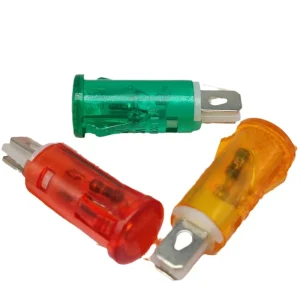 ZS105 9.5mm MDX 11A Indicator Switch Signal Strobe Lights Indicator Lamp Harness Light
