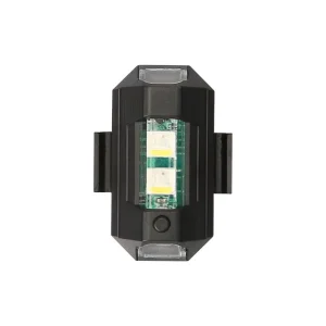 ZSD-FJ9091 Universal LED Anti-collision Warning Light Mini Rear Strobe Light 7 Colors Turn Signal Indicator