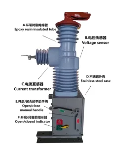 ZW32-40.5 High Voltage Outdoor Permanent Magnet Vacuum Circuit Breaker